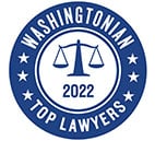 Badge of Washingtonian 2022 Top Lawyers